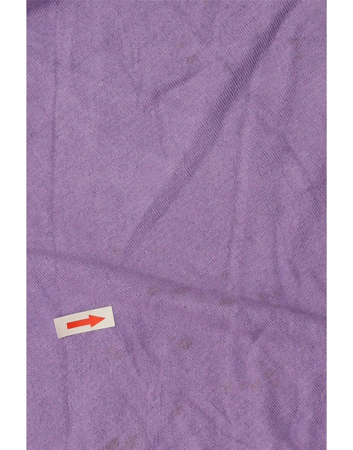 Zara Pull col roulé pour femme UK 12 Violet moyen