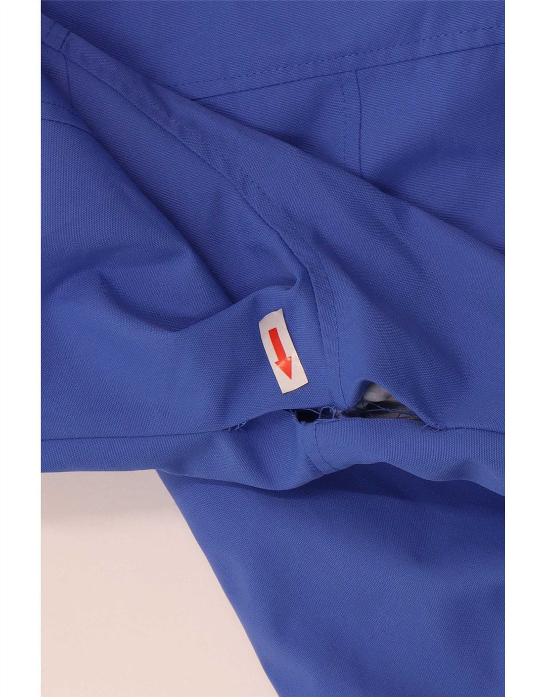 Crew Clothing Veste de pluie à capuche pour femme UK 16 Large Bleu Polyester