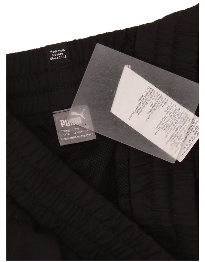 Puma Short de Sport Fille 13-14 Ans Noir Polyester