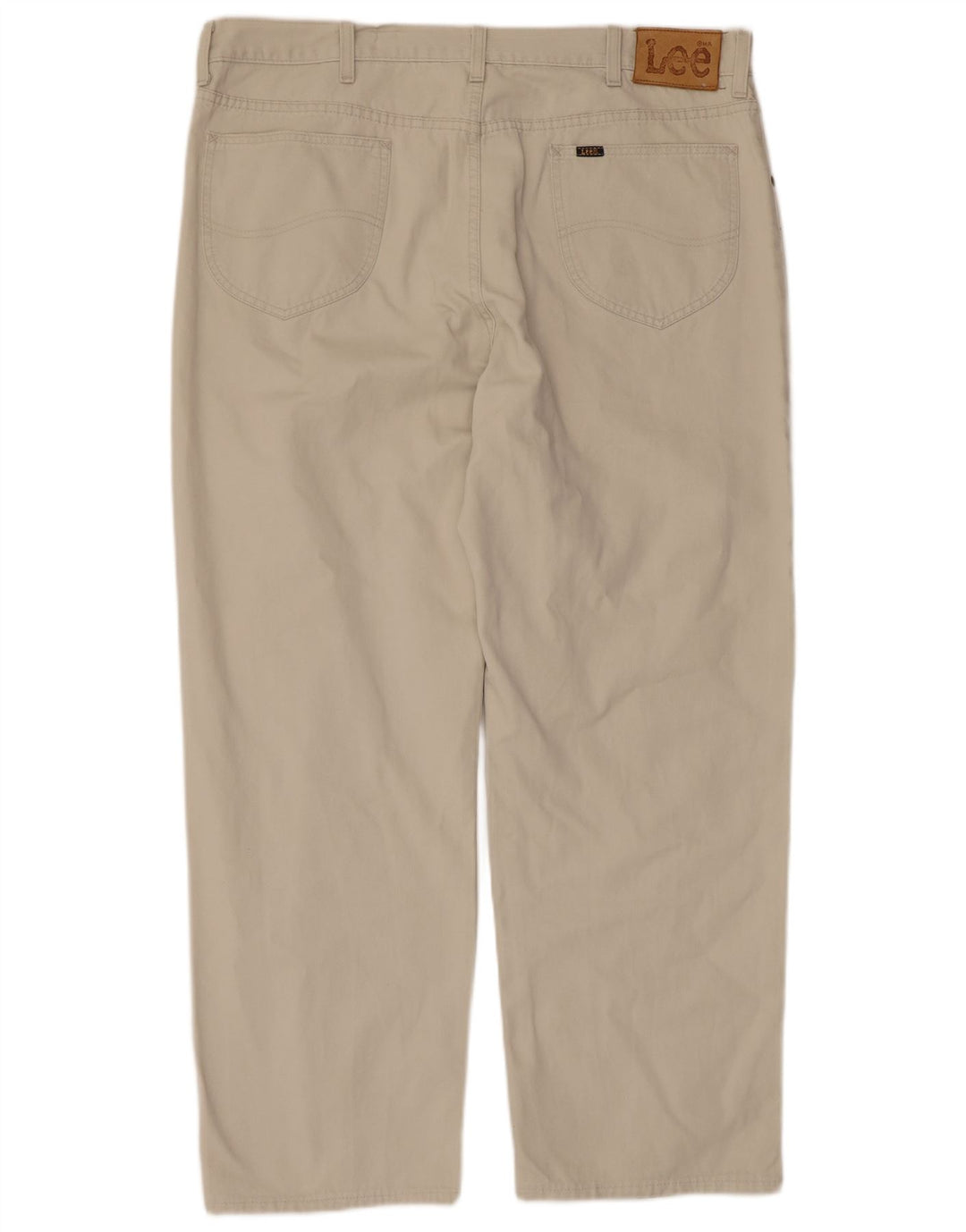 LEE Pantalon décontracté droit pour homme W38 L29 Beige