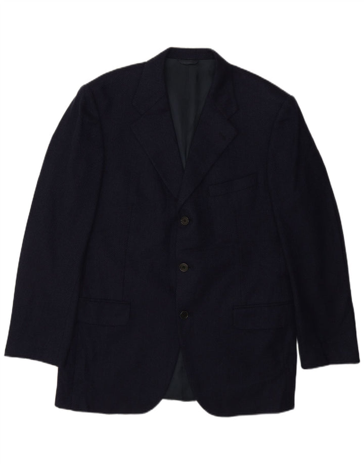 Burberry Veste blazer à 3 boutons pour homme IT 50 Bleu marine moyen classique