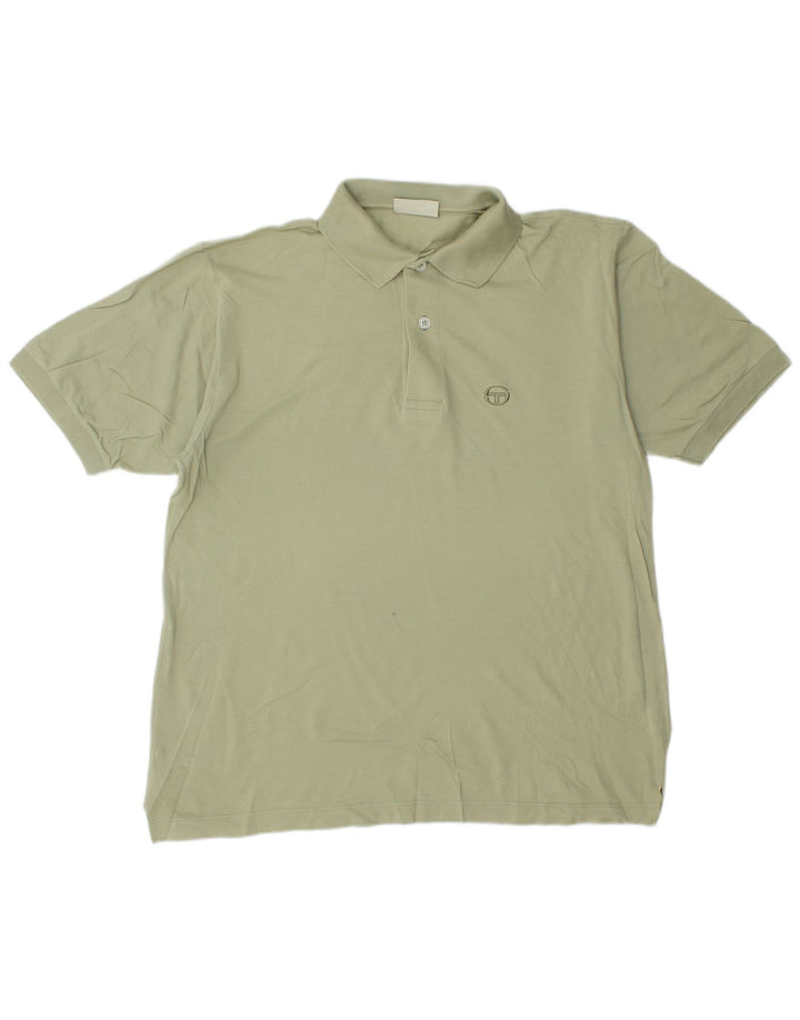 Sergio Tacchini Polo Homme IT 48 Coton Vert Moyen