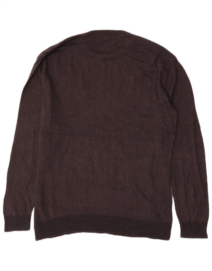 GANT Mens Crew Neck Jumper Sweater 2XL Grey Cotton