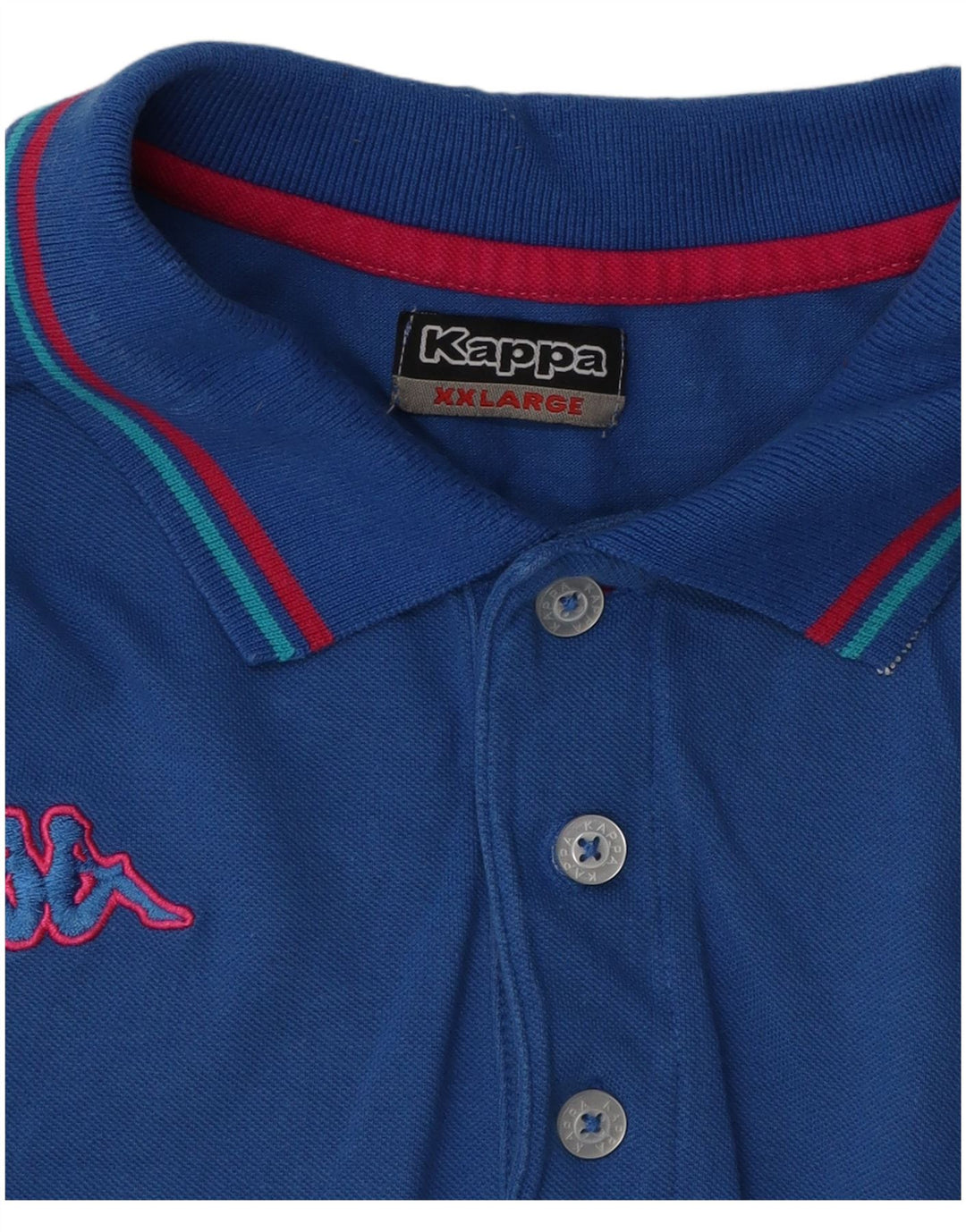 Kappa Polo Homme 2XL Bleu