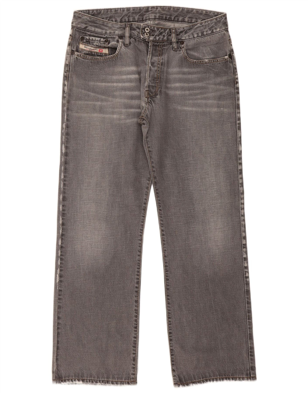 Jean Droit Femme Diesel W34 L31 Gris Coton