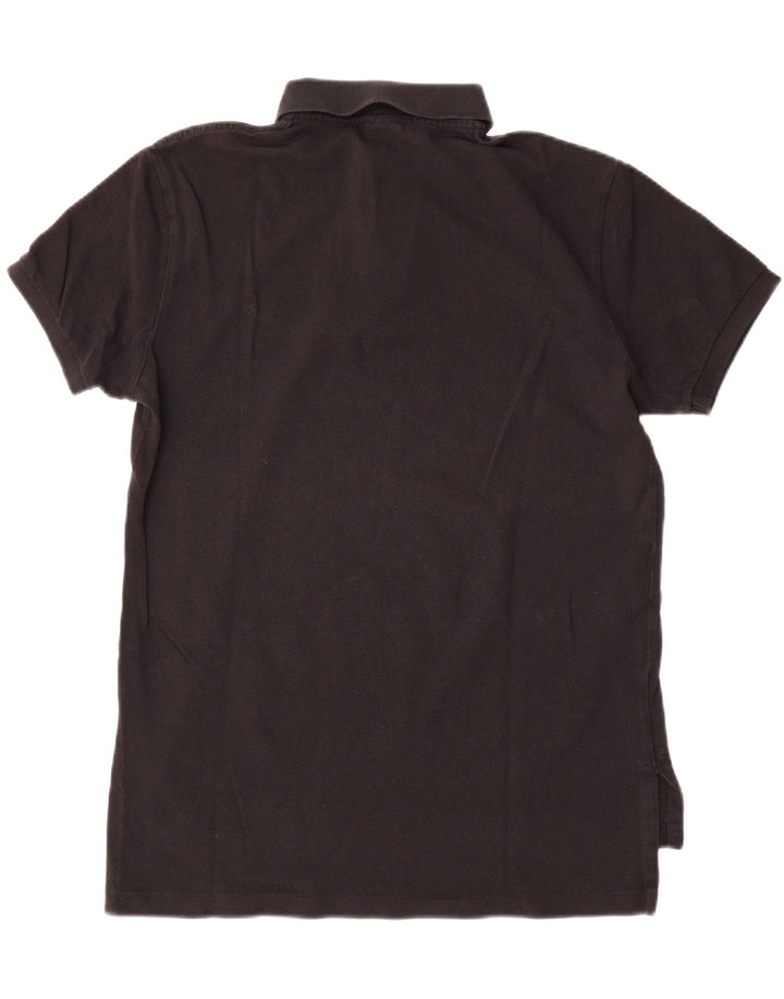 Polo Ralph Lauren Polo ajusté sur mesure pour homme en coton noir moyen