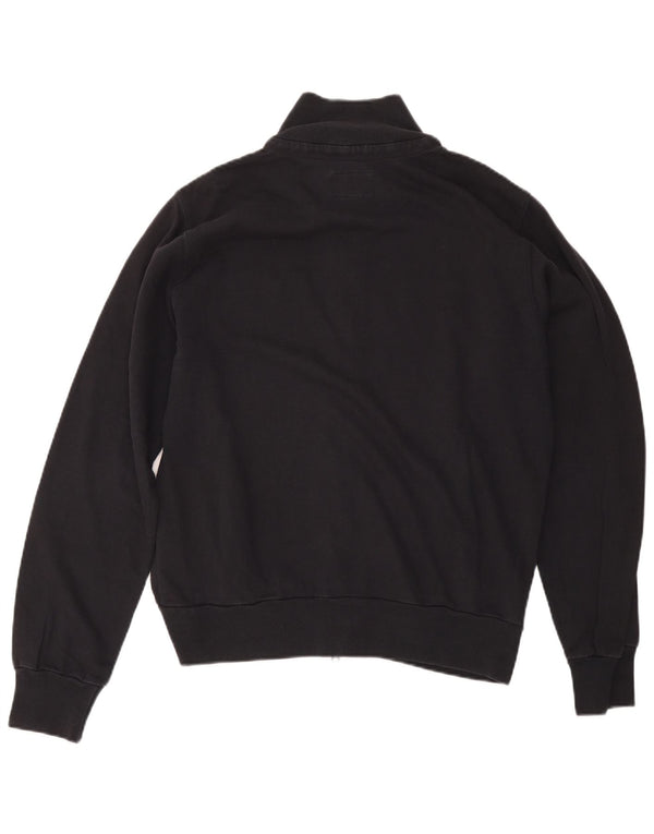 Woolrich Veste de Survêtement Graphique Homme Noir Moyen Coton