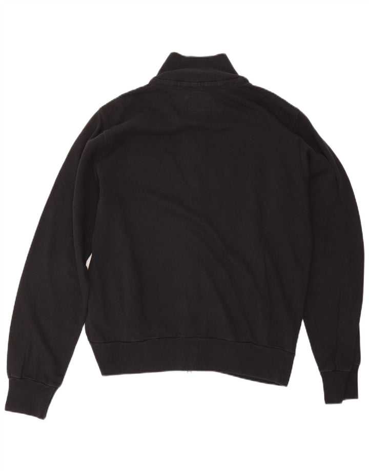 Woolrich Veste de Survêtement Graphique Homme Noir Moyen Coton