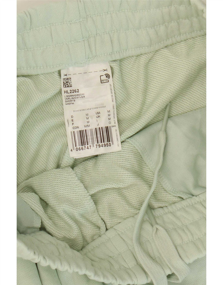 Adidas Short de sport homme vert moyen en coton
