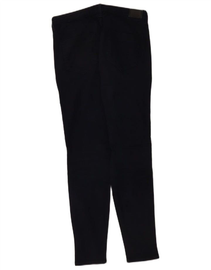 Zara Jean Slim Femme EU 40 Moyen W30 L28 Bleu Marine