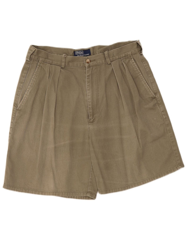 Ralph Lauren Mens Chino Shorts W33 Medium Khaki