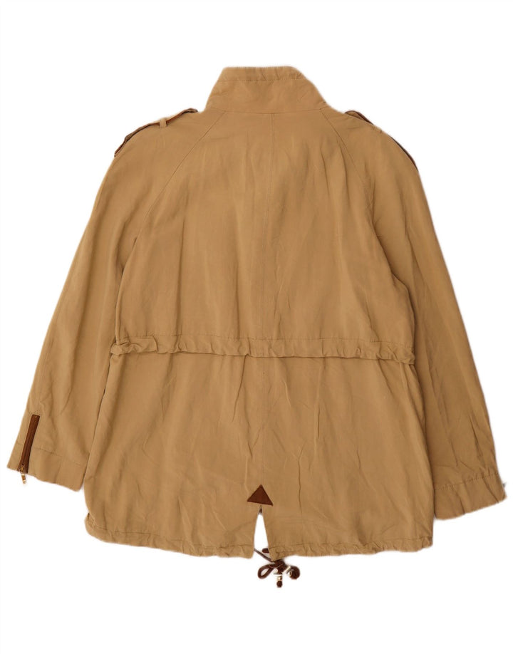 Zara Veste Militaire Femme UK 18 XL Beige