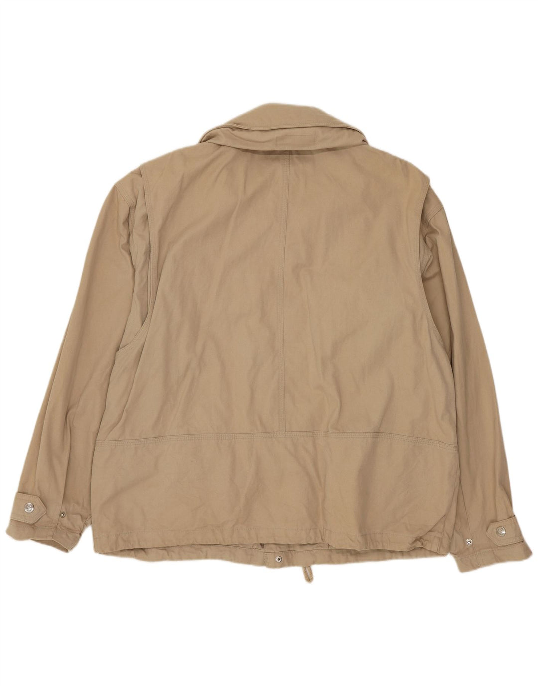 RIFLE Veste Bomber Coupe Ample pour Homme UK 36 Petit Coton Beige