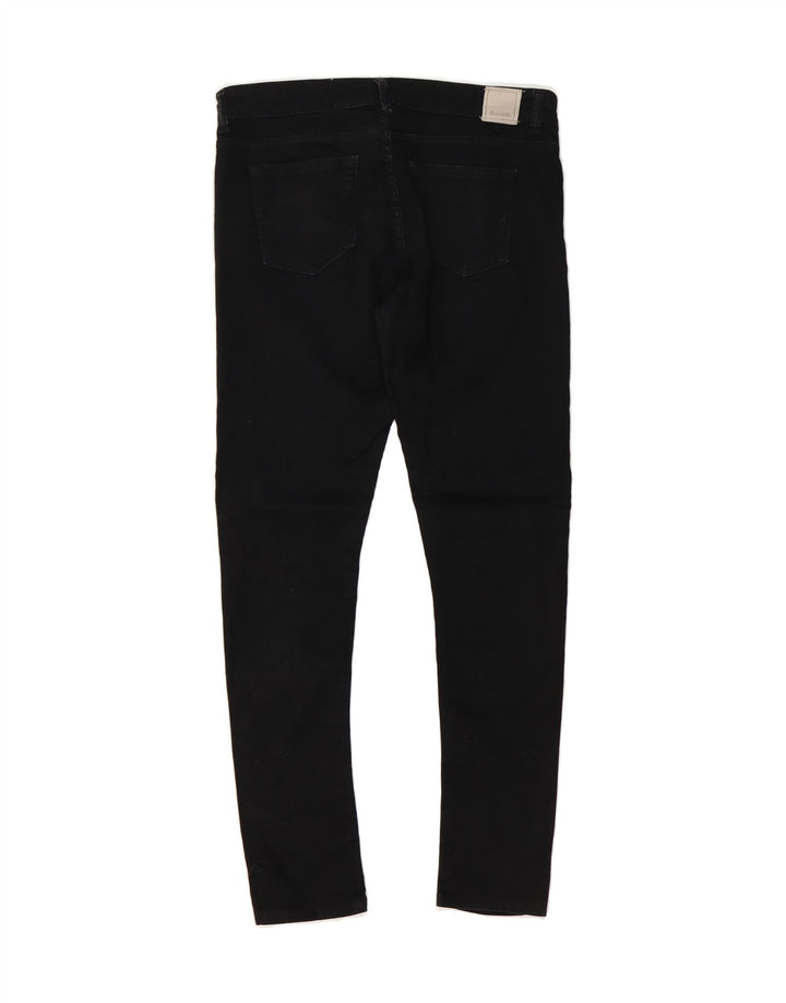 BENCH Womens Skinny Jeans W32 L32 Black Cotton Vintage Bench and Second-Hand Bench from Messina Hembry 