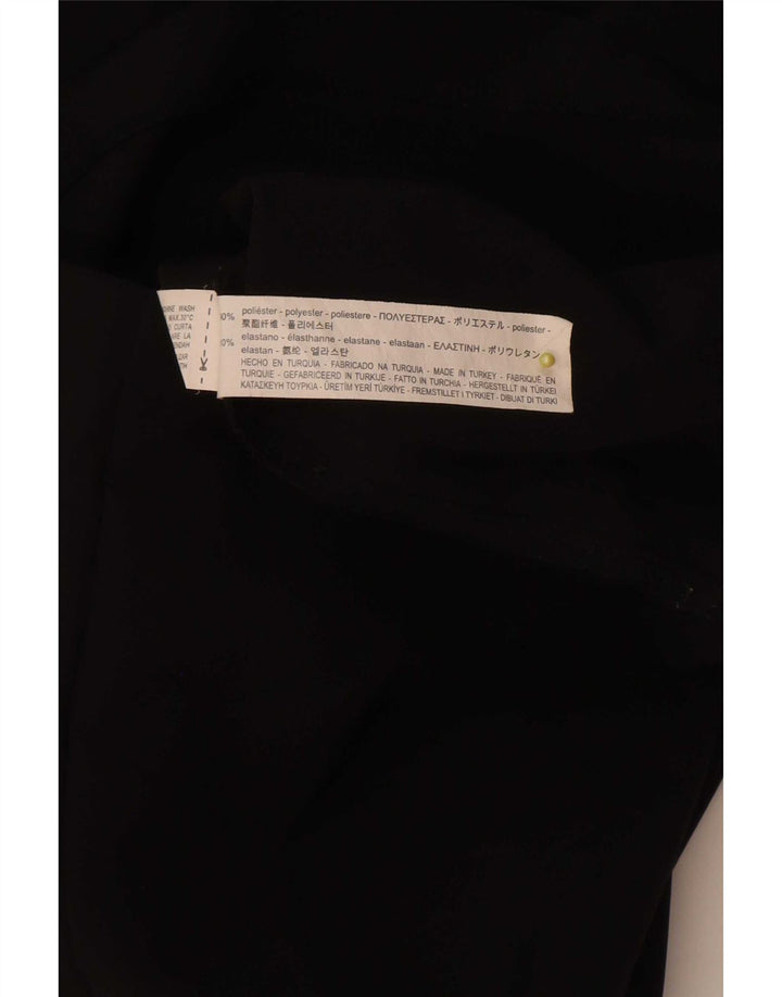 Zara Robe droite pour femme UK 10 Petit Noir Polyester