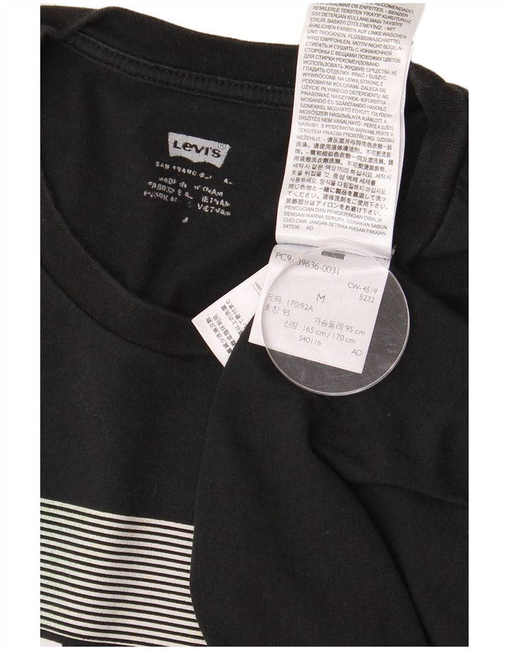 Levi's Tee-Shirt Graphic Homme Noir Moyen Coton