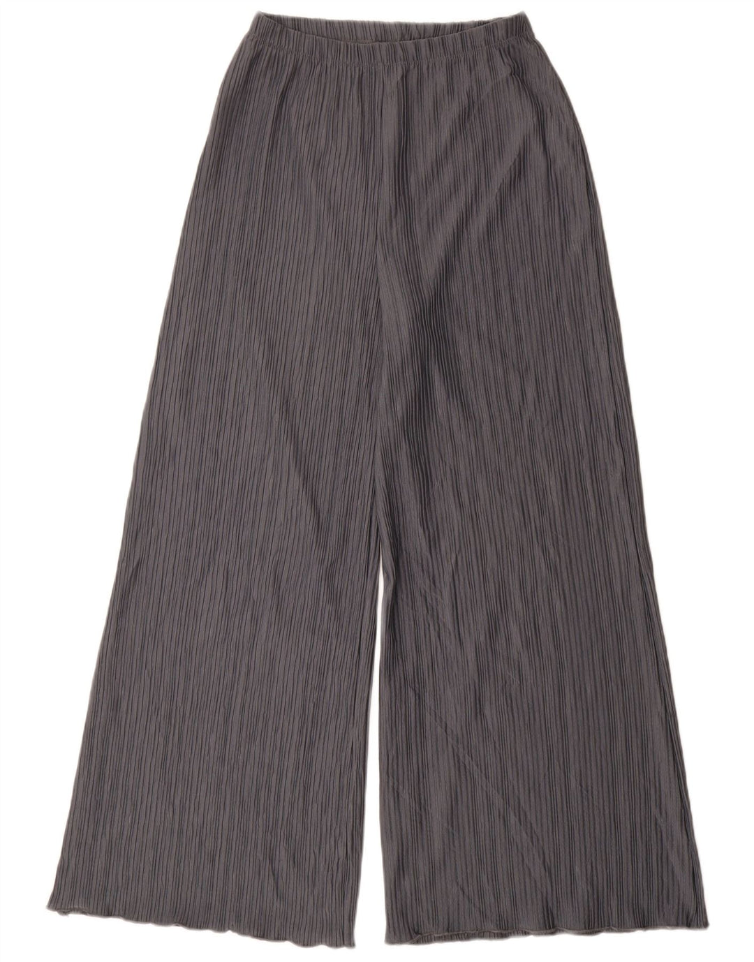 TOPSHOP Pantalon de survêtement à jambe large pour femme UK 10 Small Gris Polyester