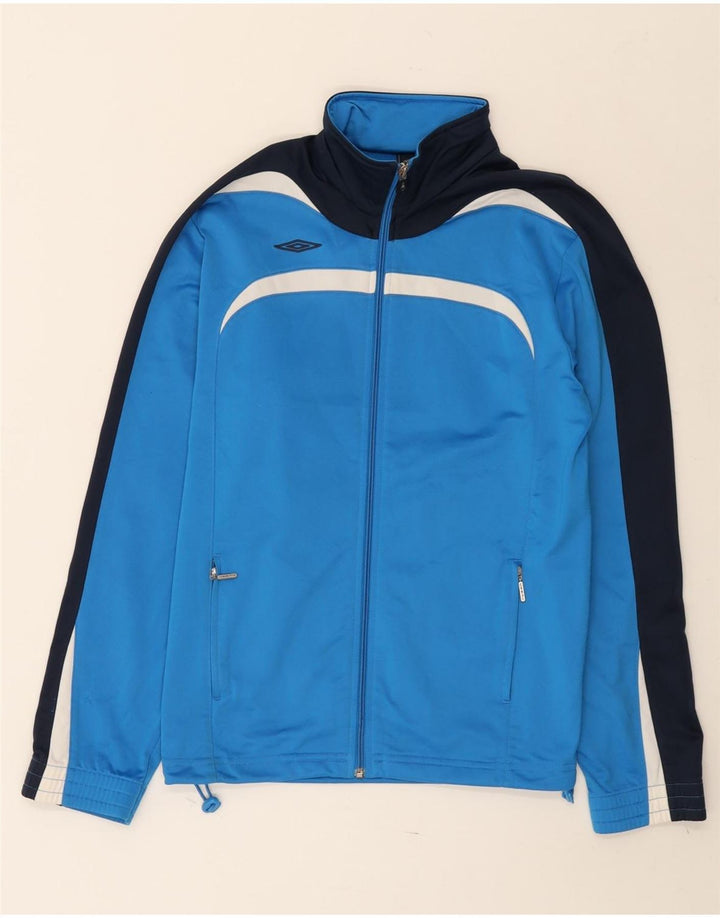 Umbro Veste de survêtement pour femme UK 18 XL Bleu Colorblock
