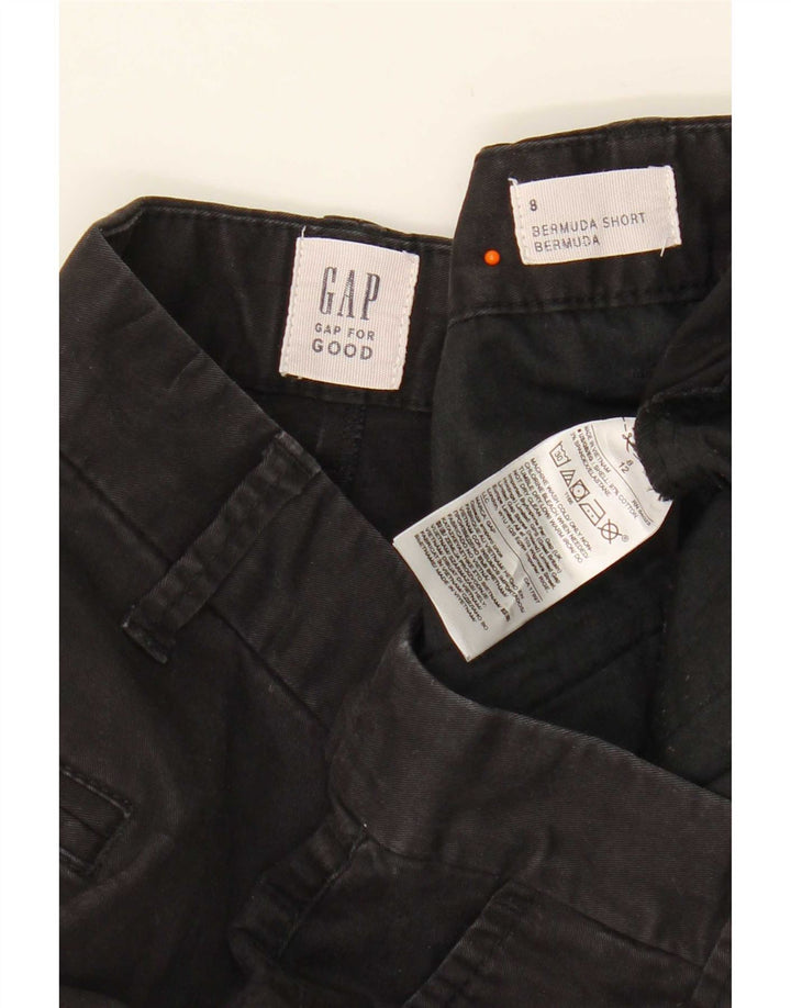 Gap Bermuda Femme US 8 Medium W34 Coton Noir