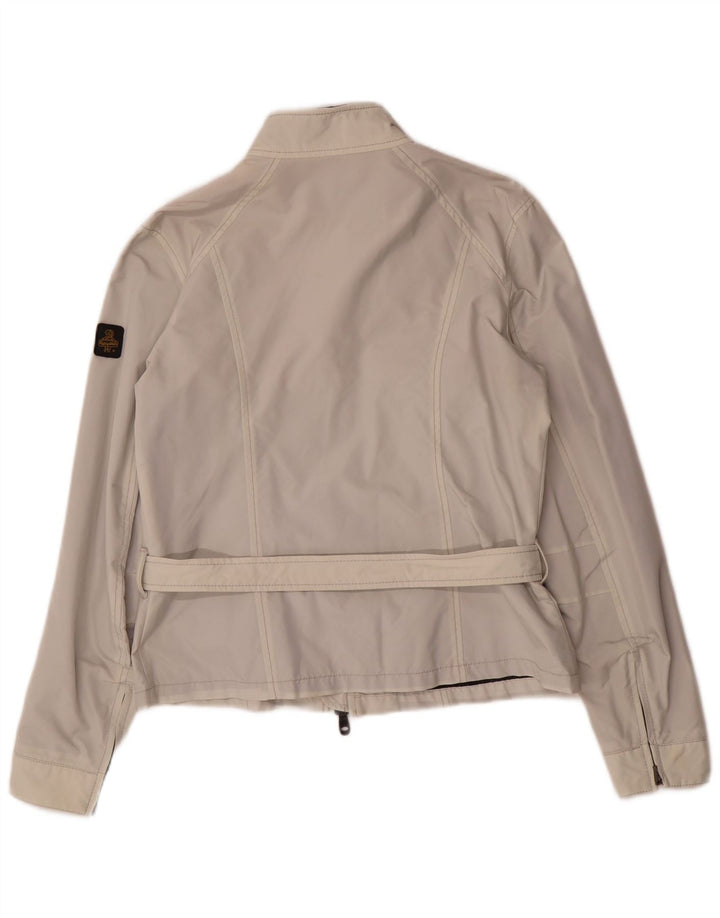 Refrigiwear Veste de Pluie Femme IT 46 Large Nylon Blanc