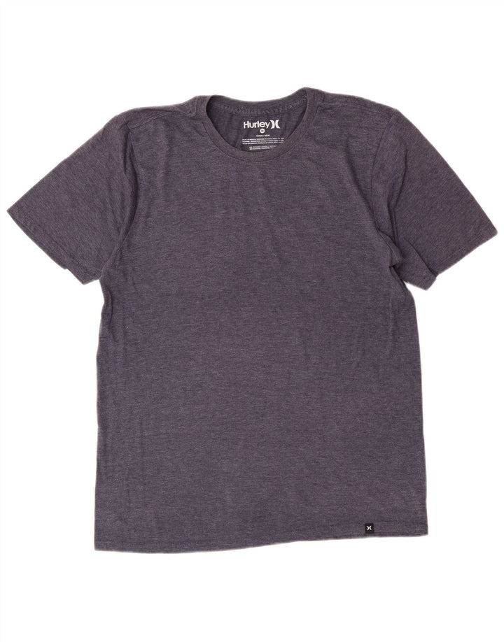 Hurley T-Shirt Homme Bleu Marine Moyen Coton