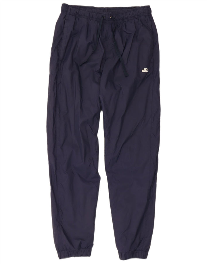 Nike Pantalon de survêtement pour homme en nylon bleu marine Taille S