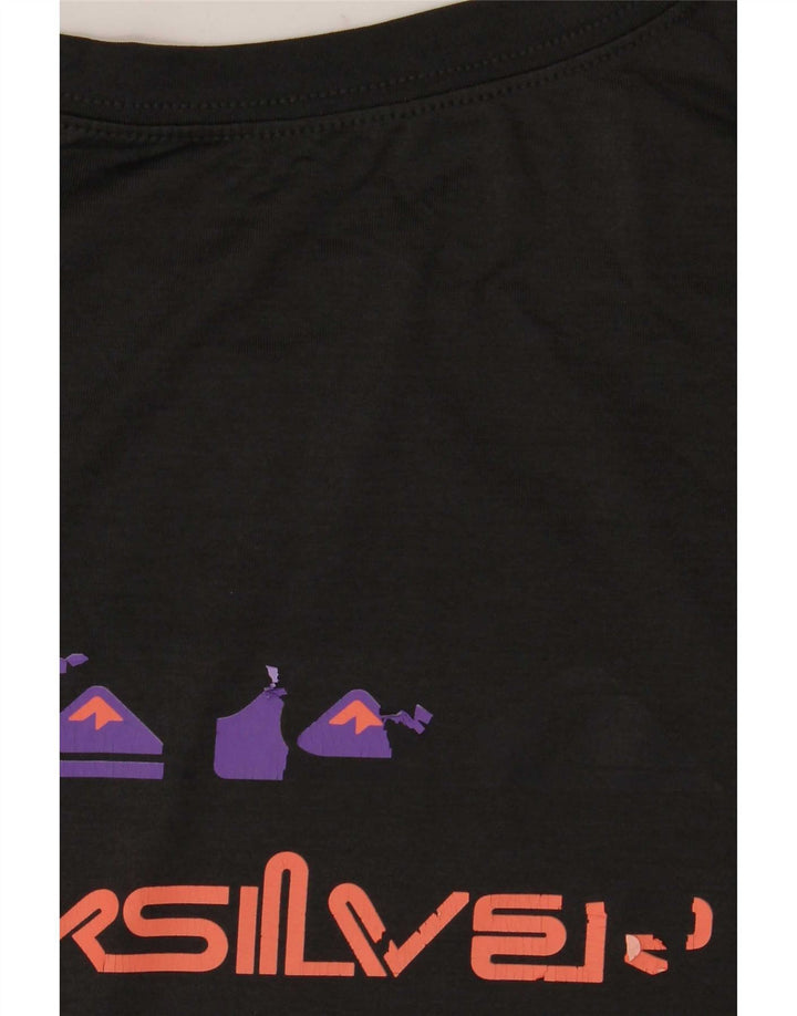 Quiksilver Débardeur graphique coupe régulière pour homme, noir moyen, en polyester