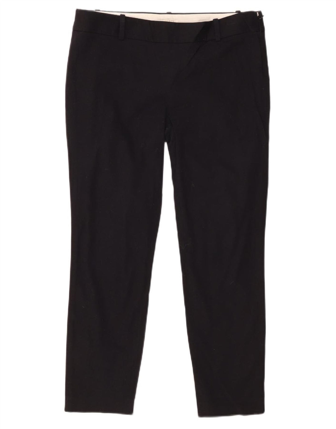 J. CREW Pantalon court extensible pour femme US 8 Medium W30 L26 Noir