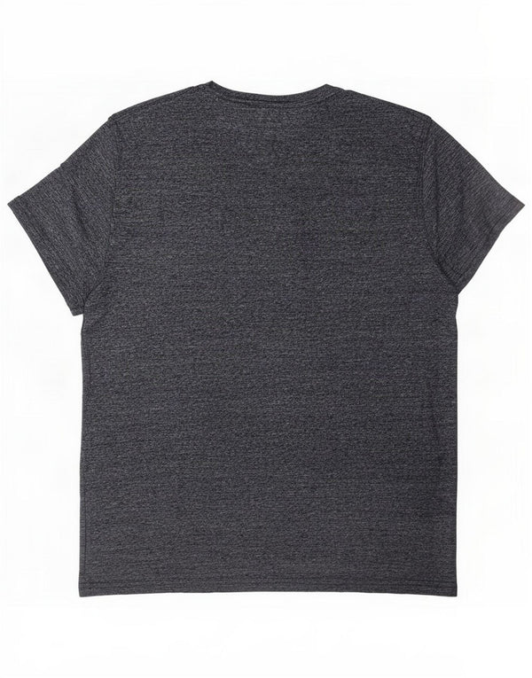 Jack Wills T-Shirt Slim Fit pour Homme en Coton Moucheté Bleu Marine 2XL