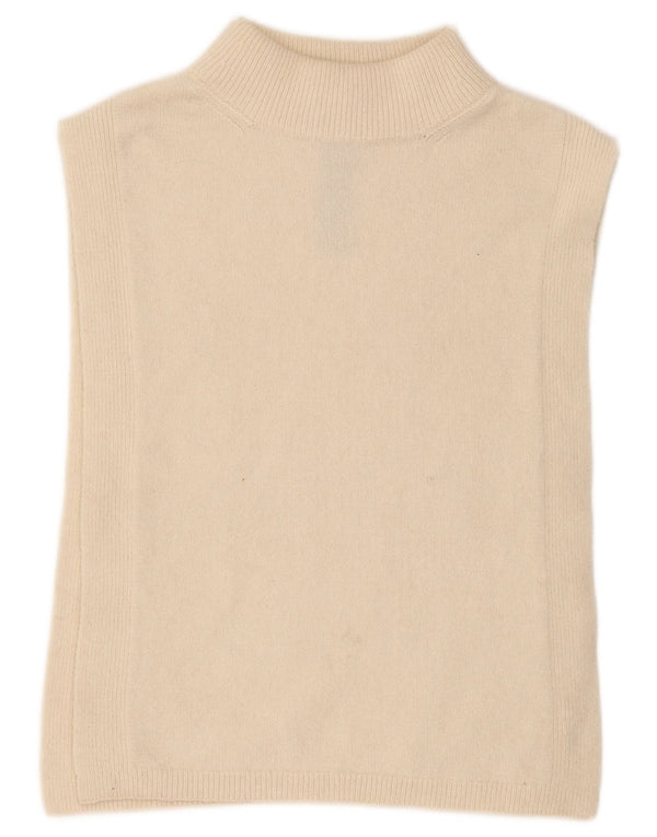 Massimo Dutti Débardeur pour femme UK 12 Laine d'alpaga beige moyen