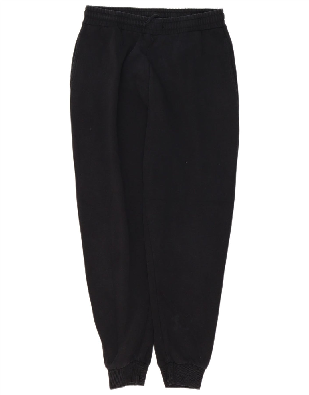 Pantalon De Survêtement Zara Homme Joggers Coton Noir Moyen