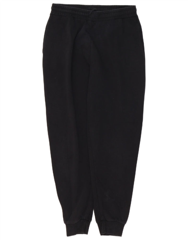 Pantalon De Survêtement Zara Homme Joggers Coton Noir Moyen