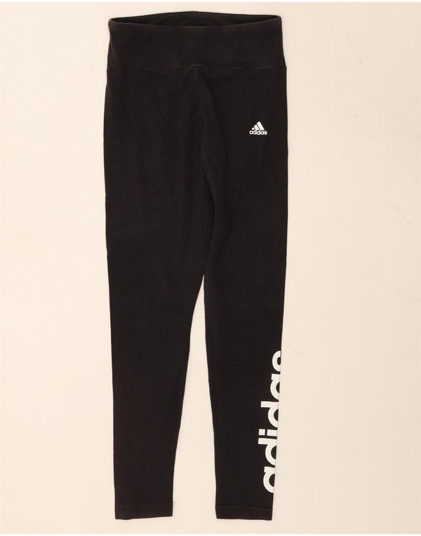 Adidas Legging graphique pour femme UK 8/10 Petit Noir
