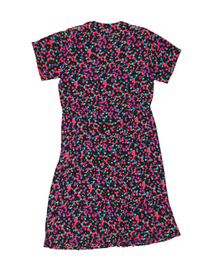 LIZ ROBERTS Womens A-Line Dress UK 20 2XL Multicoloured Spotted Polyester Vintage Liz Roberts and Second-Hand Liz Roberts from Messina Hembry 