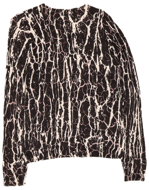 Marks & Spencer Pull col bateau pour femme UK 8 Small Noir