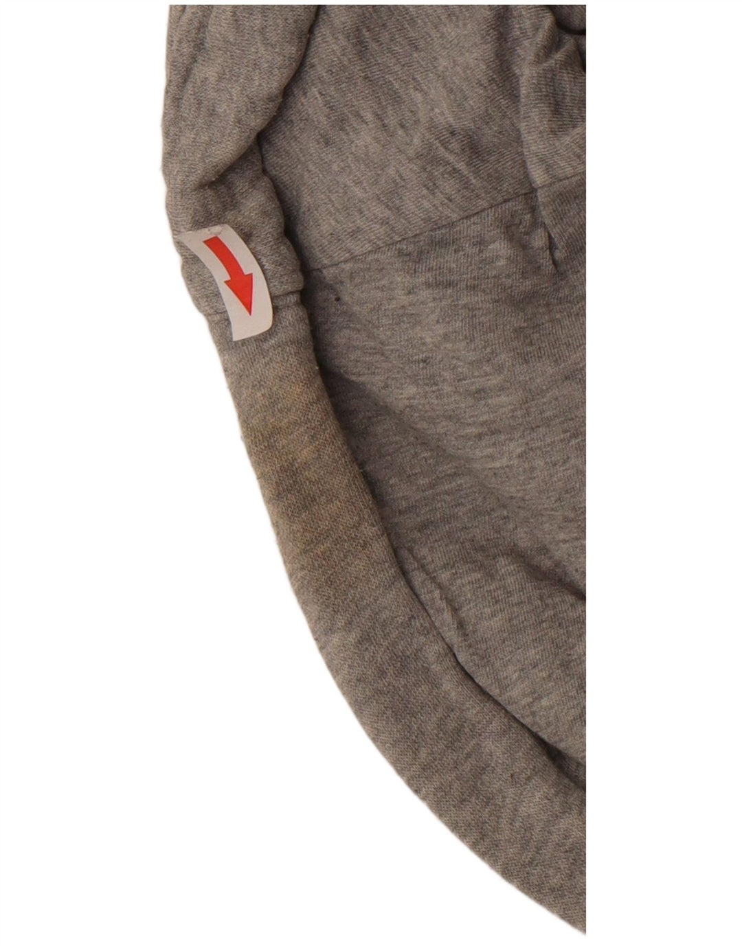 NIKE Pull à capuche pour homme en coton moucheté gris grand