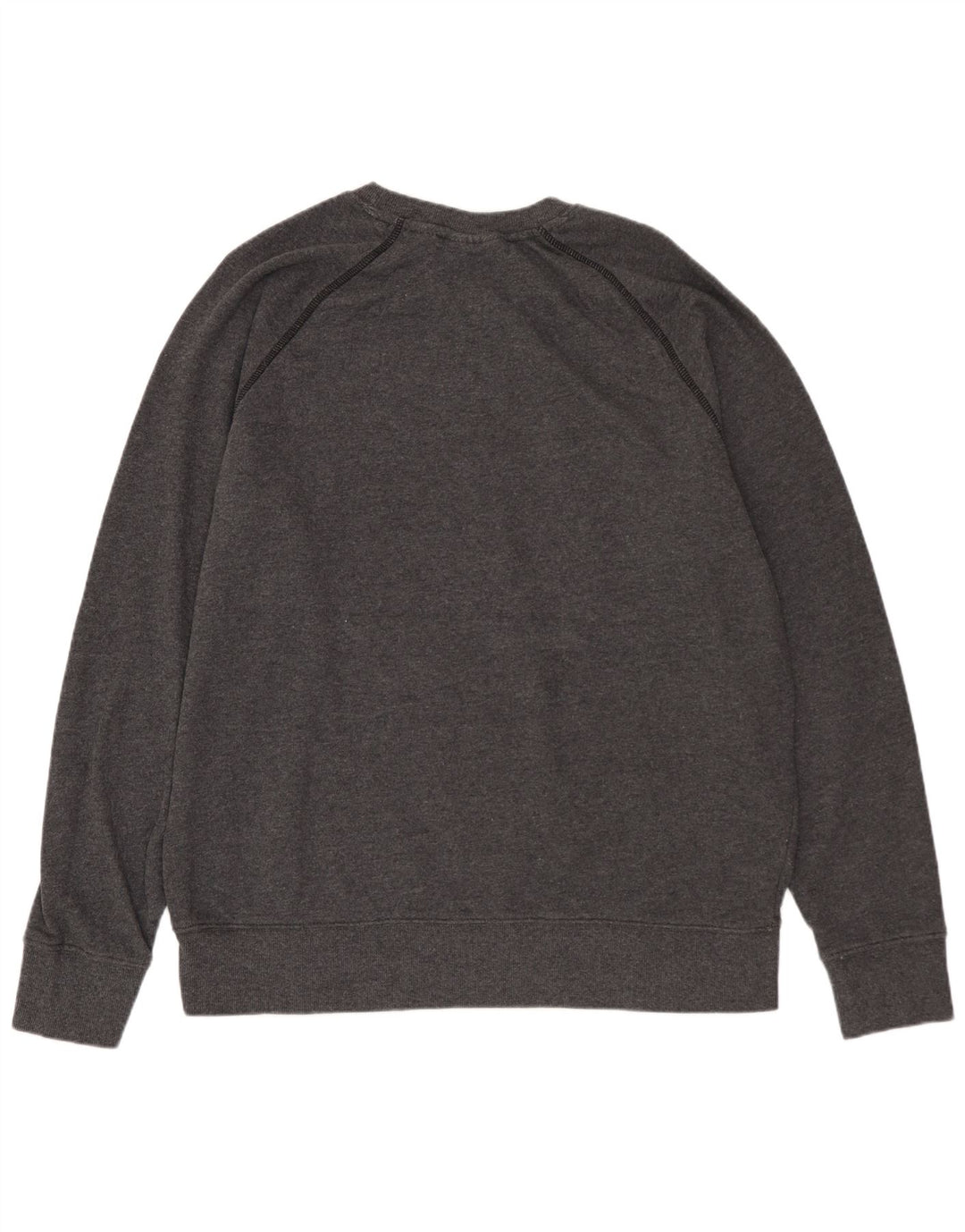 REEBOK Sweat-Shirt Graphique Homme Gris Moyen Coton