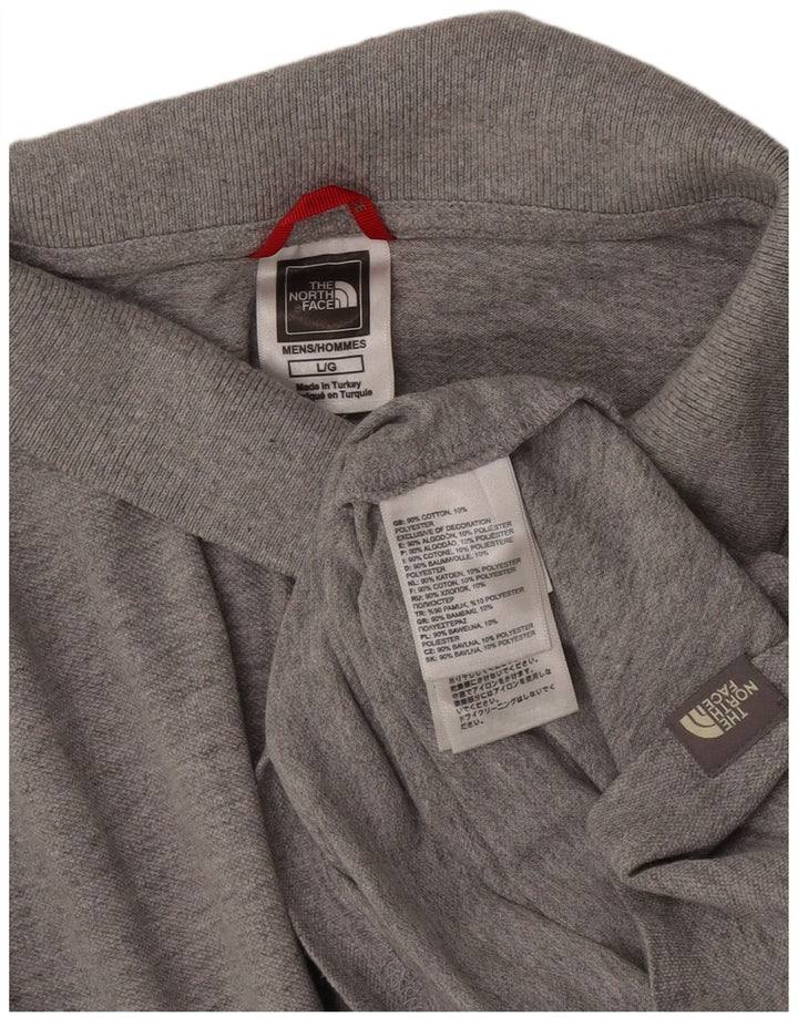 The North Face Polo Homme Grand Gris Coton