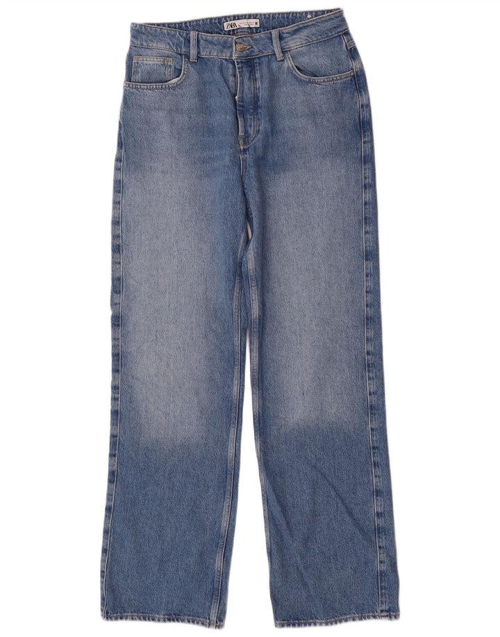 Zara Jean droit pour femme EU 40 Medium W30 L32 Bleu