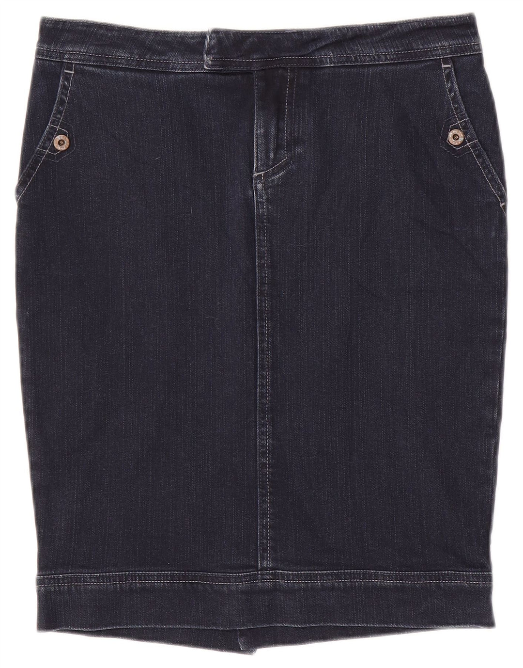 Woolrich Femme Jupe En Jean W29 Bleu Marine Moyen