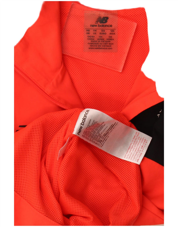 New Balance Veste de survêtement Liverpool pour garçon 11-12 ans Orange moyen