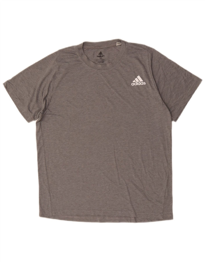 Adidas Homme Aeroready T-Shirt Top Gris Moyen