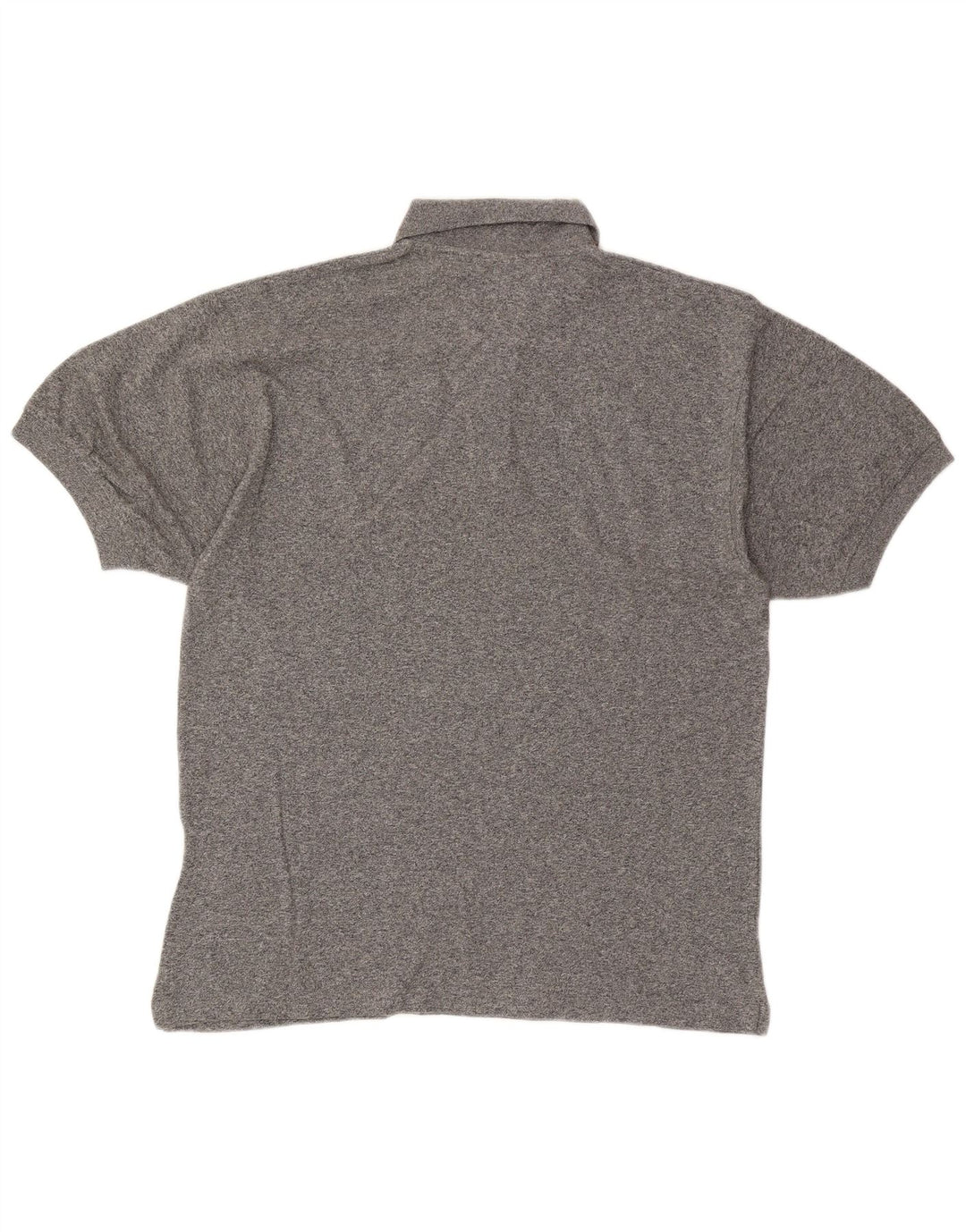 CHAMPION Mens Polo Shirt XL Grey Flecked Cotton Vintage Champion and Second-Hand Champion from Messina Hembry 