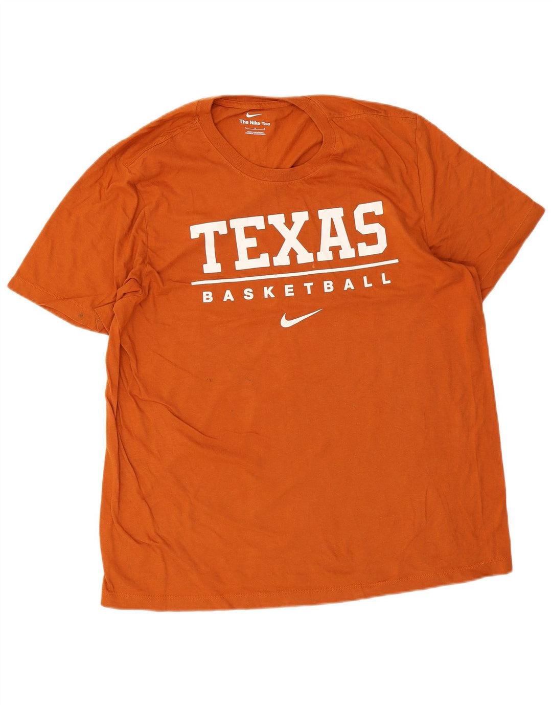 Nike T-shirt Texas Graphic pour homme en coton orange Taille L
