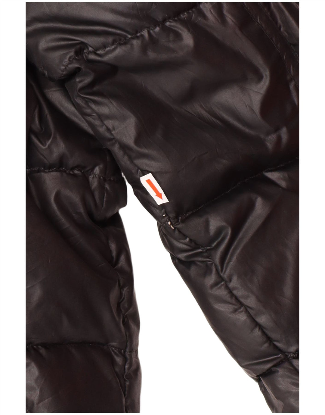 DOLOMITE Veste matelassée à capuche graphique pour hommes UK 38 Polyester noir moyen