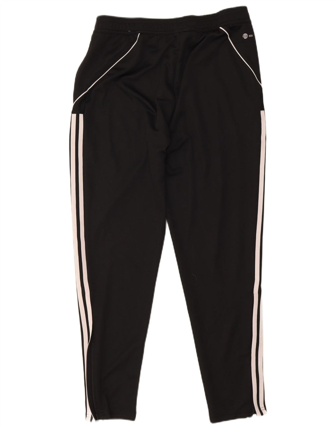 Adidas Pantalon de survêtement coupe slim pour homme, grand, noir, polyester