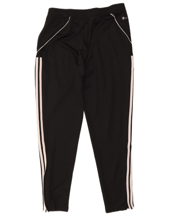 Adidas Pantalon de survêtement coupe slim pour homme, grand, noir, polyester
