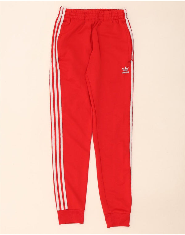 Adidas Pantalon de survêtement pour homme Pantalon de jogging Petit Rouge Polyester