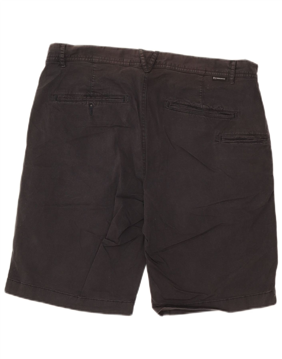 Woolrich Short Chino Homme W36 Large Noir Coton