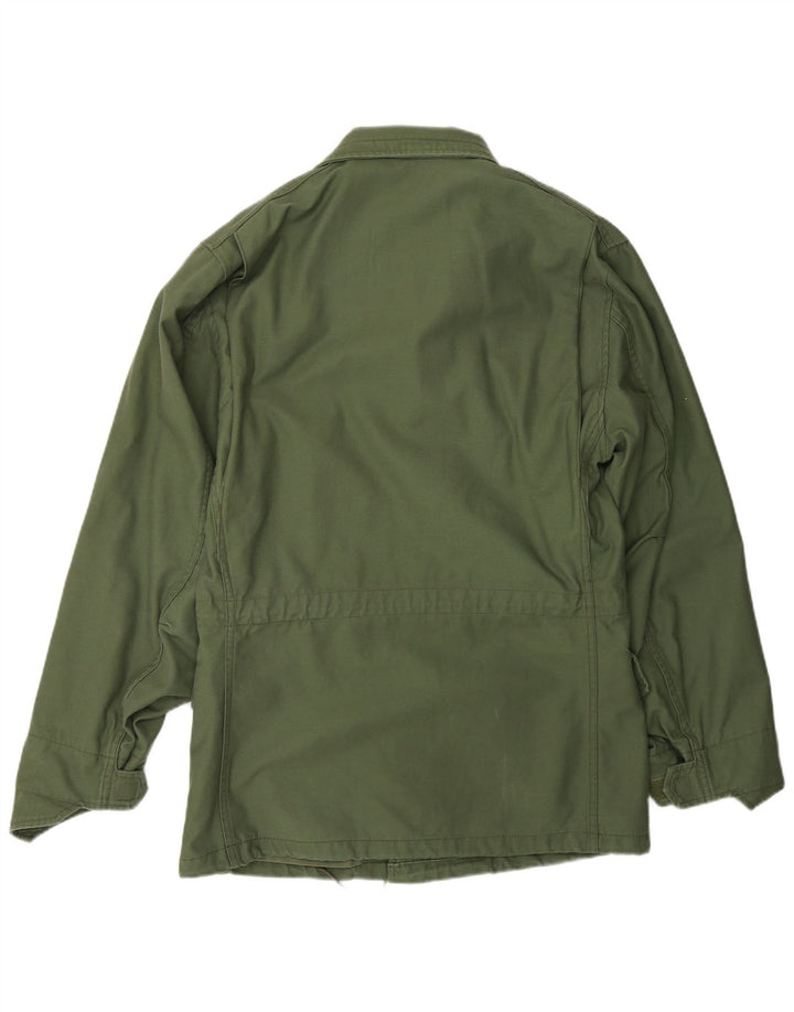ALPHA INDUSTRIES Veste utilitaire pour homme UK 36 Petit coton vert
